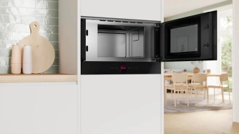 Микроволновая печь Bosch BFR9221B1 21л. 900Вт черный (встраиваемая) - купить недорого с доставкой в интернет-магазине
