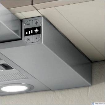 Вытяжка встраиваемая Elica Elite 26 IX/A/90/VT серебристый/черный управление: кнопочное (1 мотор) - купить недорого с доставкой в интернет-магазине