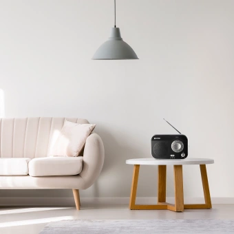 Радиоприемник настольный Vitek VT-3593 черный - купить недорого с доставкой в интернет-магазине