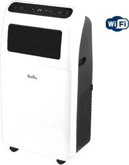Кондиционер мобильный Ballu Aura BPAC-12 CP/N1_24Y белый площ.30м2 - купить недорого с доставкой в интернет-магазине