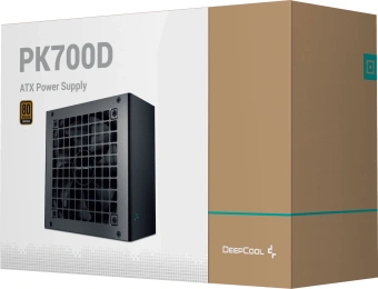 Блок питания Deepcool ATX 700W PK700D 80+ bronze (20+4pin) APFC 120mm fan 7xSATA - купить недорого с доставкой в интернет-магазине