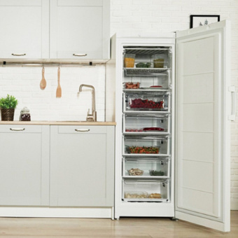 Морозильная камера Indesit DSZ 5175 белый - купить недорого с доставкой в интернет-магазине