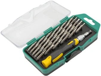 Отвертка FIT 56189 в компл.:30 предметов жесткий кейс - купить недорого с доставкой в интернет-магазине