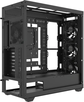 Корпус Thermaltake AX500 черный без БП XL-ATX 8x140mm 2x200mm 2xUSB3.0 audio bott PSU - купить недорого с доставкой в интернет-магазине