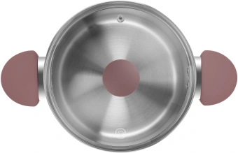 Кастрюля Rondell Bueno RDS-1587 2.8л. d=20см (с крышкой) стальной - купить недорого с доставкой в интернет-магазине