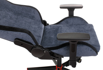 Кресло игровое A4Tech Bloody GC-470 синий с подголов. крестов. металл - купить недорого с доставкой в интернет-магазине