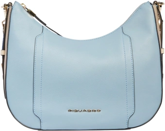 Сумка женская Piquadro Circle BD6657W92/AZBE2 голубой/бежевый натур.кожа - купить недорого с доставкой в интернет-магазине