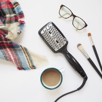 Расческа-выпрямитель Babyliss HSB101E черный макс.темп.:200С - купить недорого с доставкой в интернет-магазине