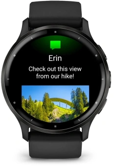 Смарт-часы Garmin Venu 3 35.4мм 1.4" AMOLED корп.черный рем.черный разм.брасл.:135-200мм (010-02784-01) - купить недорого с доставкой в интернет-магазине