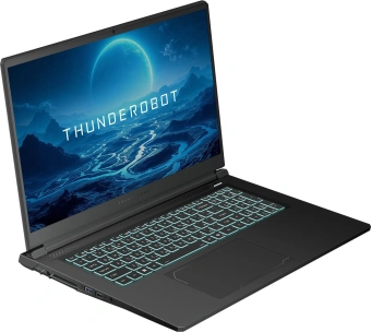 Ноутбук Thunderobot Range 17 G2A Pro Ryzen 7 H255 16Gb SSD1Tb NVIDIA GeForce RTX 5060 8Gb 17.3" IPS FHD (1920x1080) Windows 11 Pro black WiFi BT Cam (JT009W00QRU) - купить недорого с доставкой в интернет-магазине