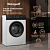 Стиральная машина Weissgauff WM 39106 Inverter Steam класс: A++ загр.фронтальная макс.:6кг белый инвертор