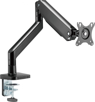 Кронштейн для мониторов Ultramounts UM730 черный 17"-45" макс.16кг крепление к столешнице поворот и наклон - купить недорого с доставкой в интернет-магазине