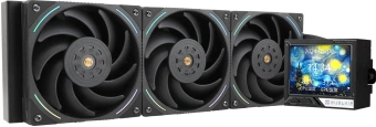 Система водяного охлаждения Thermalright Mjolnir Vision 360 ARGB Soc-AM5/AM4/1151/1200/2066/2011/1700 черный 4-pin 27dB Al LCD Ret (M-VISION-360-BL-ARGB) - купить недорого с доставкой в интернет-магазине