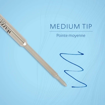 Стержень шариковый Waterman Standard Maxima (S0944490) M 1мм синие чернила блистер - купить недорого с доставкой в интернет-магазине