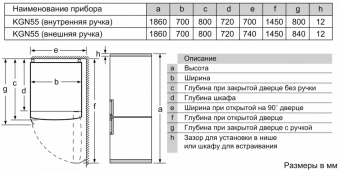 Холодильник Bosch KGN55VL21U 2-хкамерн. нержавеющая сталь - купить недорого с доставкой в интернет-магазине