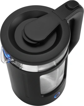Чайник электрический Vitek VT-WK1082 1.7л. 2000Вт черный корпус: стекло - купить недорого с доставкой в интернет-магазине