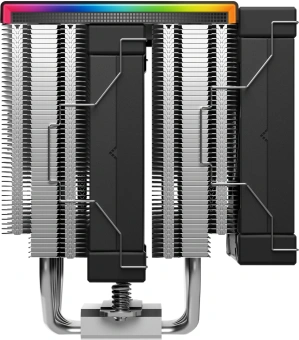 Устройство охлаждения(кулер) Deepcool AK620 Digital SE ARGB Soc-AM5/AM4/1200/1700/1851 черный 4-pin 19-28dB Al+Cu LCD 260W 1400gr Ret (R-AK620-BKADMN-GJD) - купить недорого с доставкой в интернет-магазине