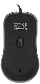 Мышь Defender MB-230 черный оптическая 1600dpi USB 2but (52231) - купить недорого с доставкой в интернет-магазине