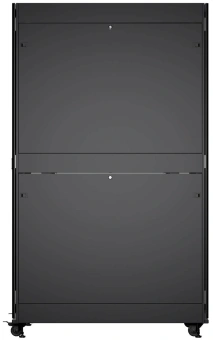 Шкаф серверный Cabeus (ND-SC-42U80/120-BK) напольный 42U 800x1200мм пер.дв.перфор.2ств. задн.дв.перфор.2-хст. 1500кг черный 902мм IP20 - купить недорого с доставкой в интернет-магазине