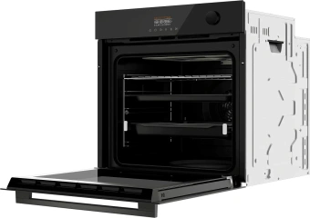 Духовой шкаф Электрический Haier HOQ-F4AAN3GB черный - купить недорого с доставкой в интернет-магазине